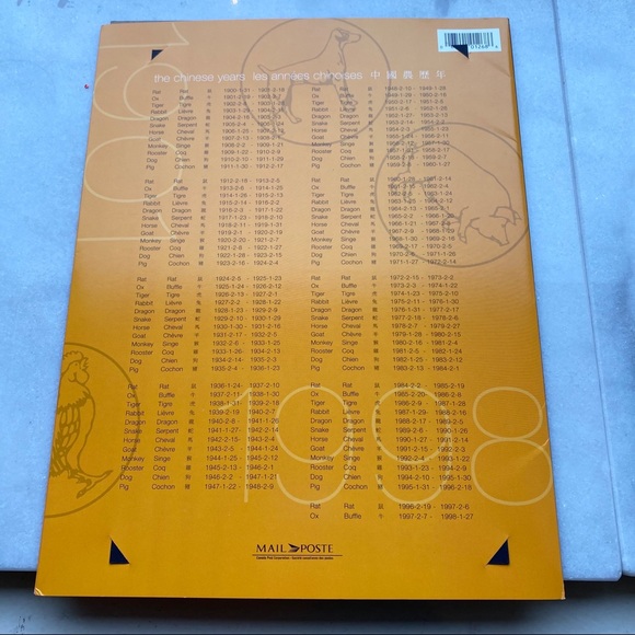 Stamps: 1997 Year of the Ox, Canada, China & HK - Picture 4 of 6